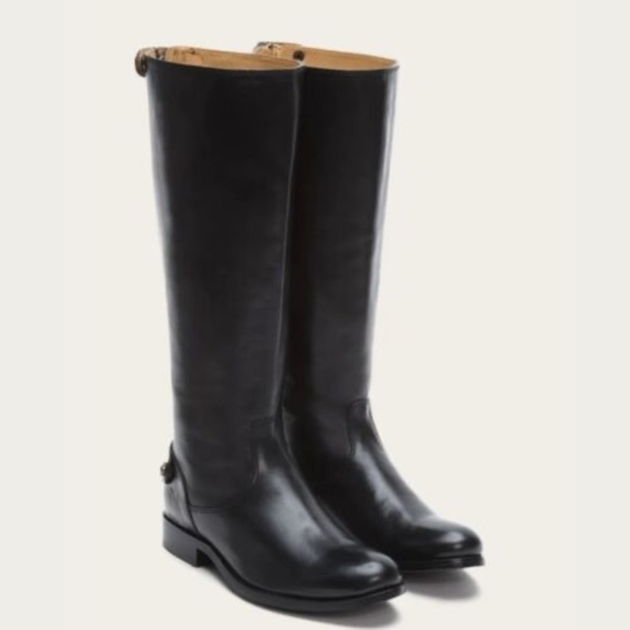 FRYE Melissa Button Back Zip Boots. Size 6. EUC ♡ - Picture 1 of 12